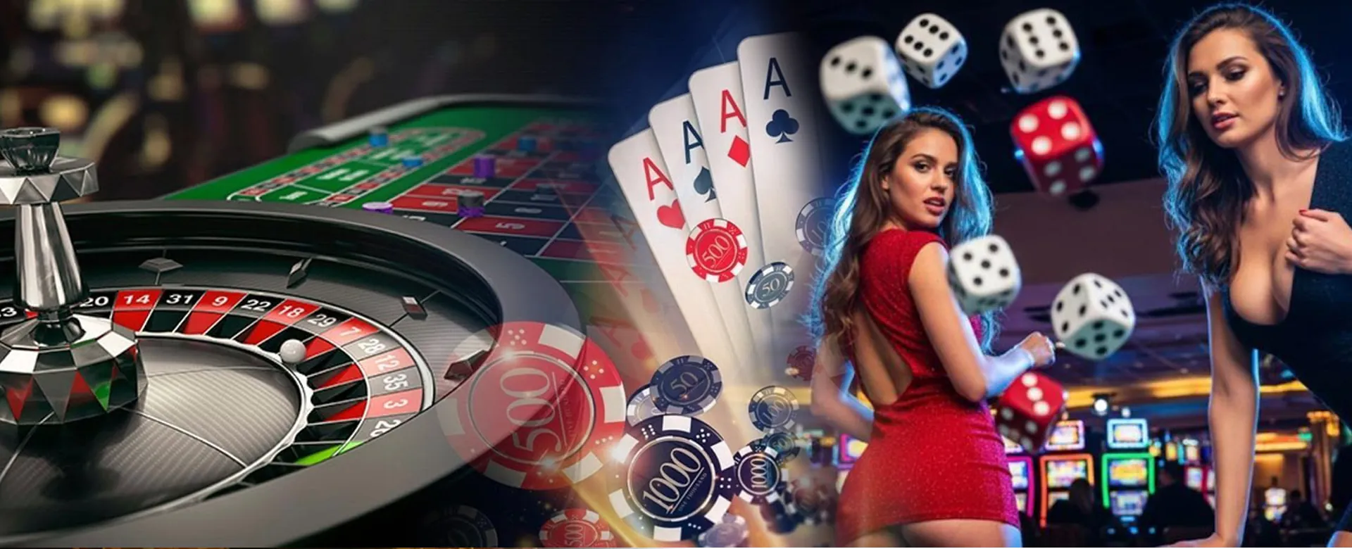 96 Winph online casino hero banner with exciting games